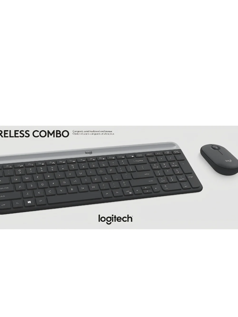 Logitech MK470 Graphite Slim Wireless Combo Keyboard & Mouse Modle VIPRB-920-010